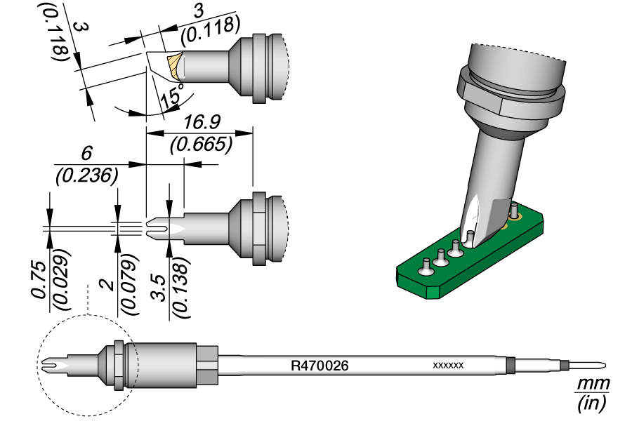 R470026 - Cartridge Drag 0.75